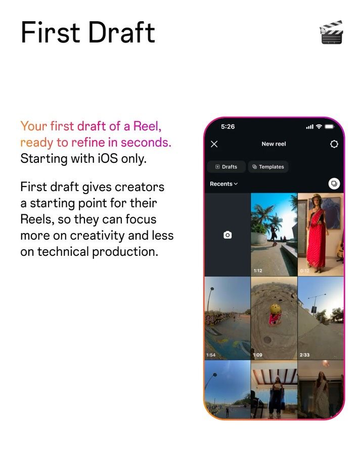Instagram First Draft