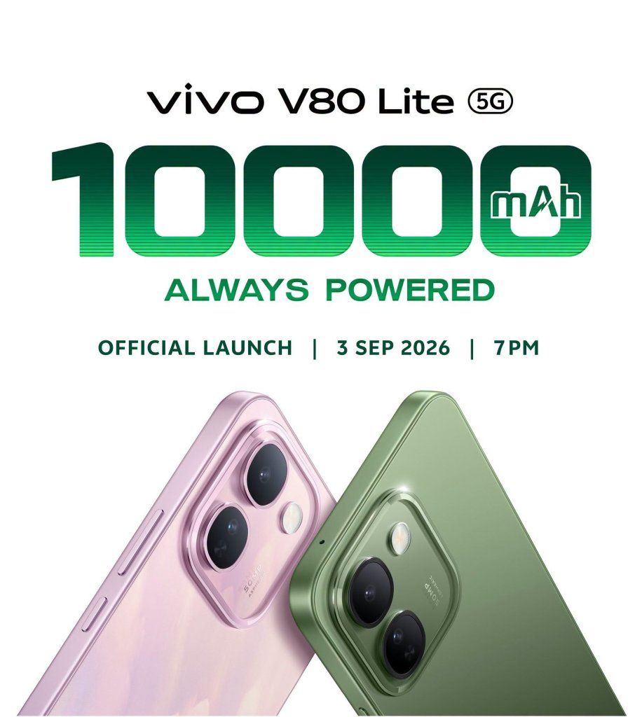 vivo V80 Lite 5G เวอร์ชันขายไทยมีลุ้นได้ “แบตเตอรี่ 10,000mAh” แบบเบิ้ม ๆ