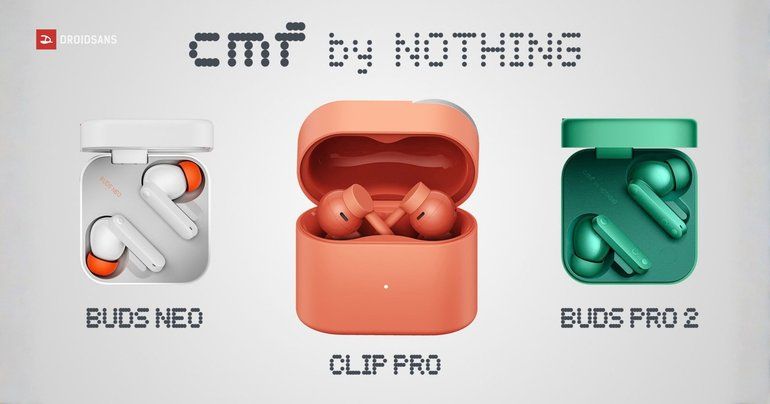 ราคา CMF Clip Pro และ CMF Buds Neo หูฟังไร้สายเสียงดี ดีไซน์เด่น ราคาเข้าถึงง่าย เริ่มต้น 1,099 บาท